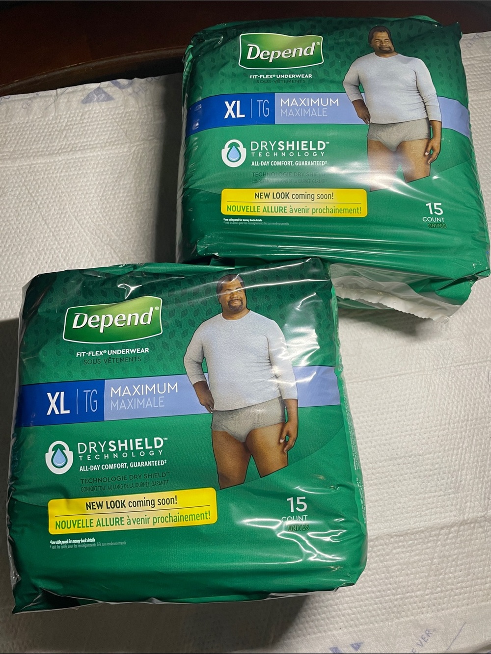 Depend Men's Maximum Absorbency Briefs - Green (XL)